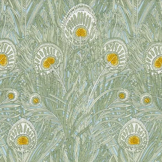 Liberty Fabrics ~ Queen Hera B Green