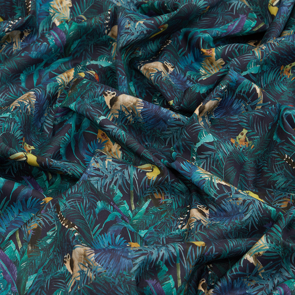 Liberty Fabrics ~ Tou-can Hide C Blue