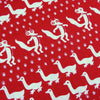 Fox Parade Hankie ~ Red - Billow Fabrics
 - 1