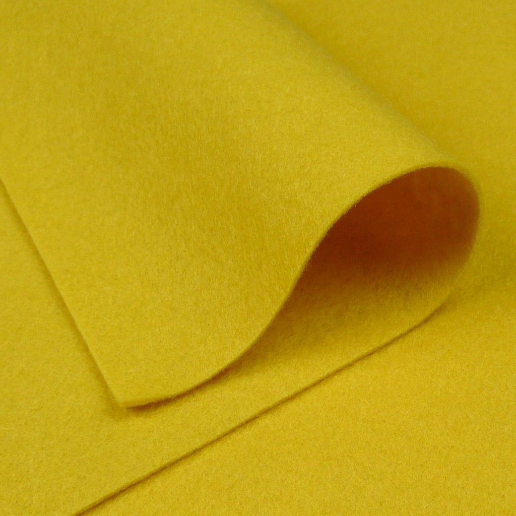 Woolfelt ~ Mellow Yellow - Billow Fabrics
