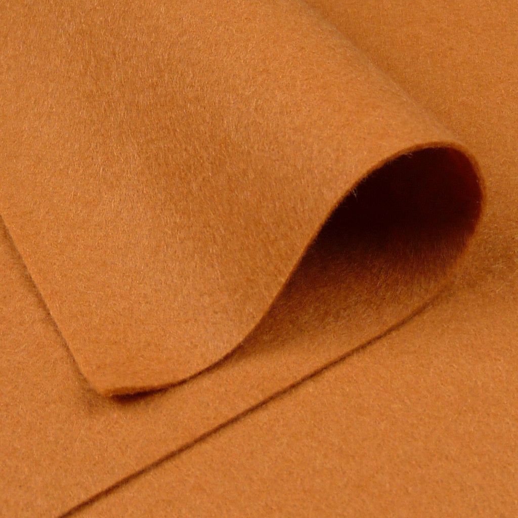 Woolfelt ~ Cinnamon - Billow Fabrics
