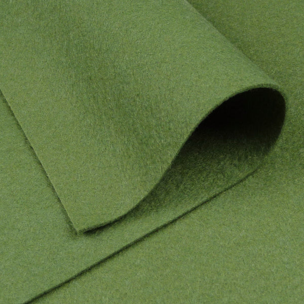 Wool felt ~ Olive Green