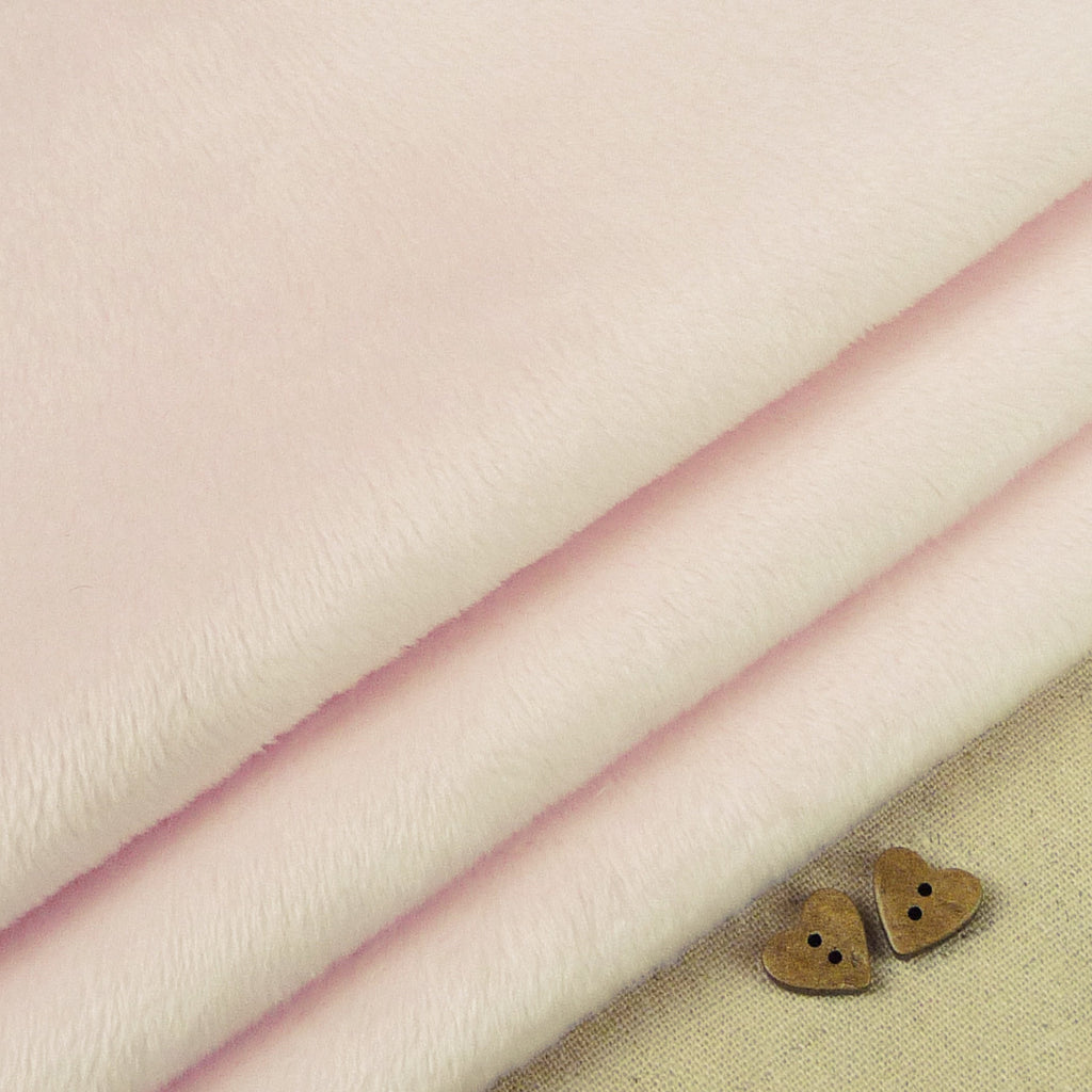 Shannon ~ Smooth Cuddle 3 Baby Pink - Billow Fabrics
 - 1