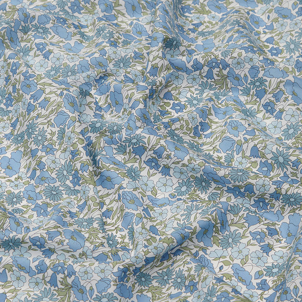 Liberty Fabrics ~ Poppy and Daisy Q Blue
